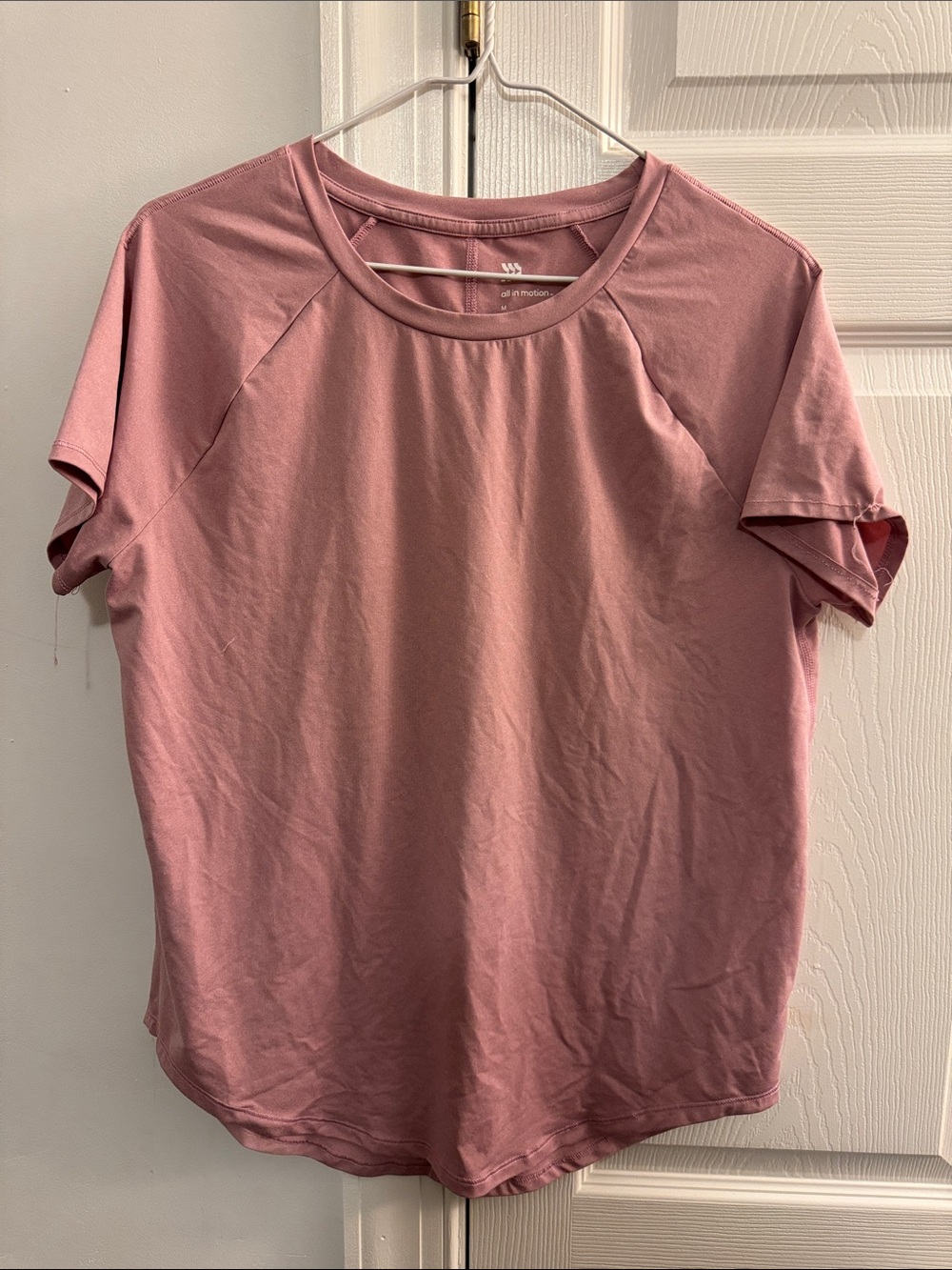 all in motion Dusty Rose Short-Sleeve Active Tee